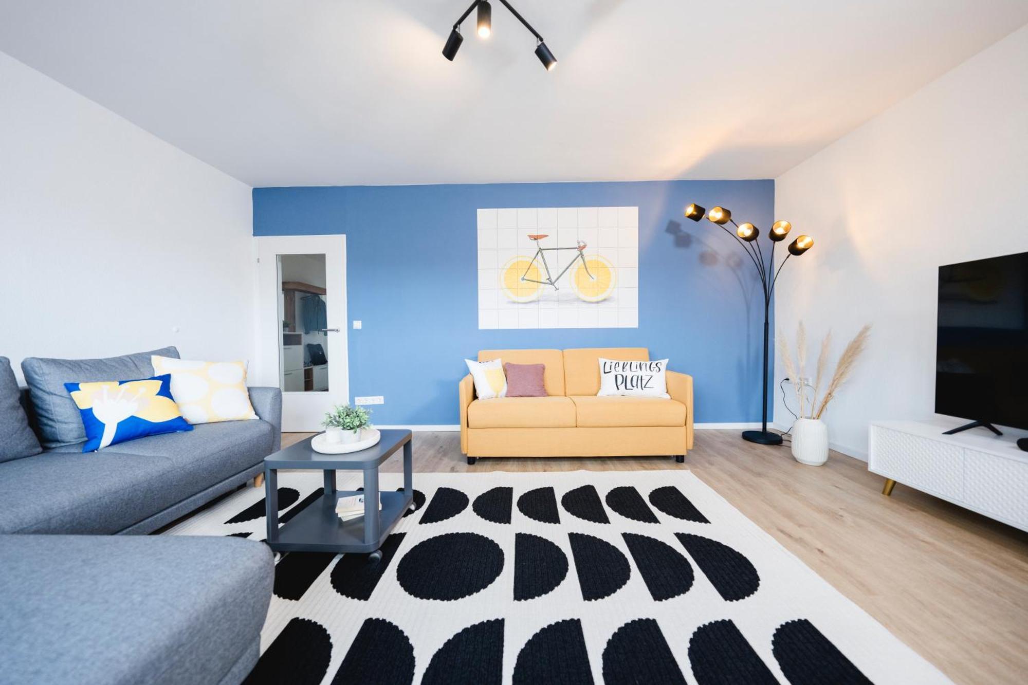 Stadtrand Oase Karlsruhe Mit Balkon Zewnętrze zdjęcie
