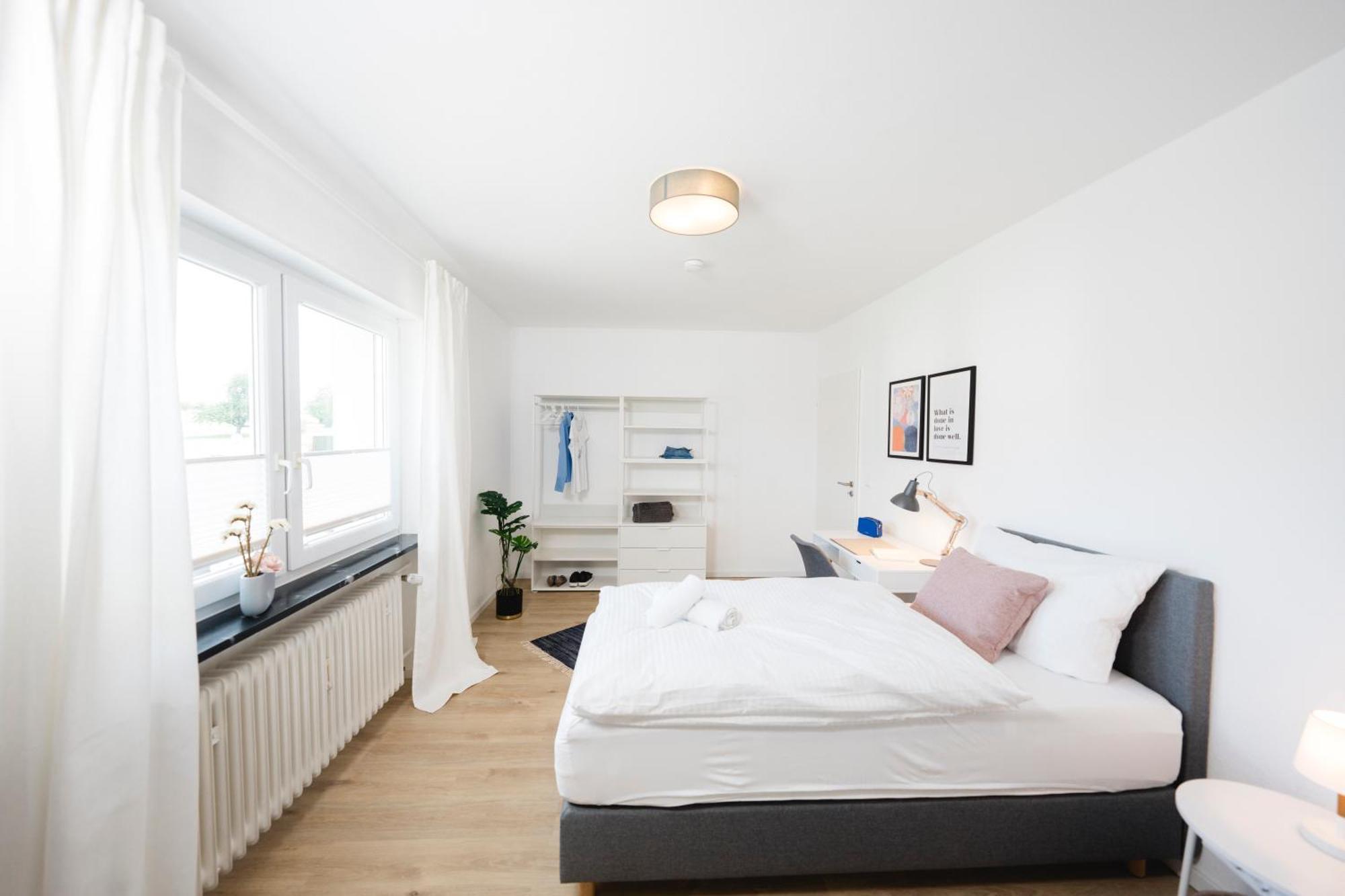 Stadtrand Oase Karlsruhe Mit Balkon Zewnętrze zdjęcie