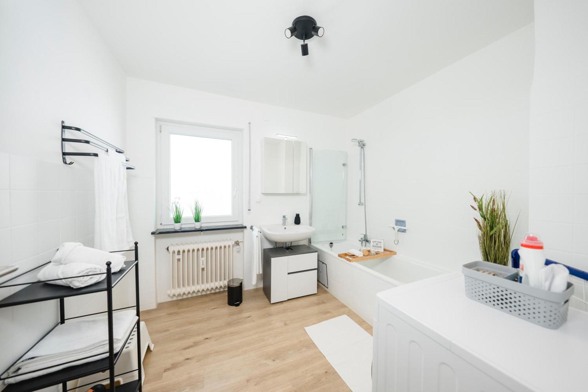 Stadtrand Oase Karlsruhe Mit Balkon Zewnętrze zdjęcie