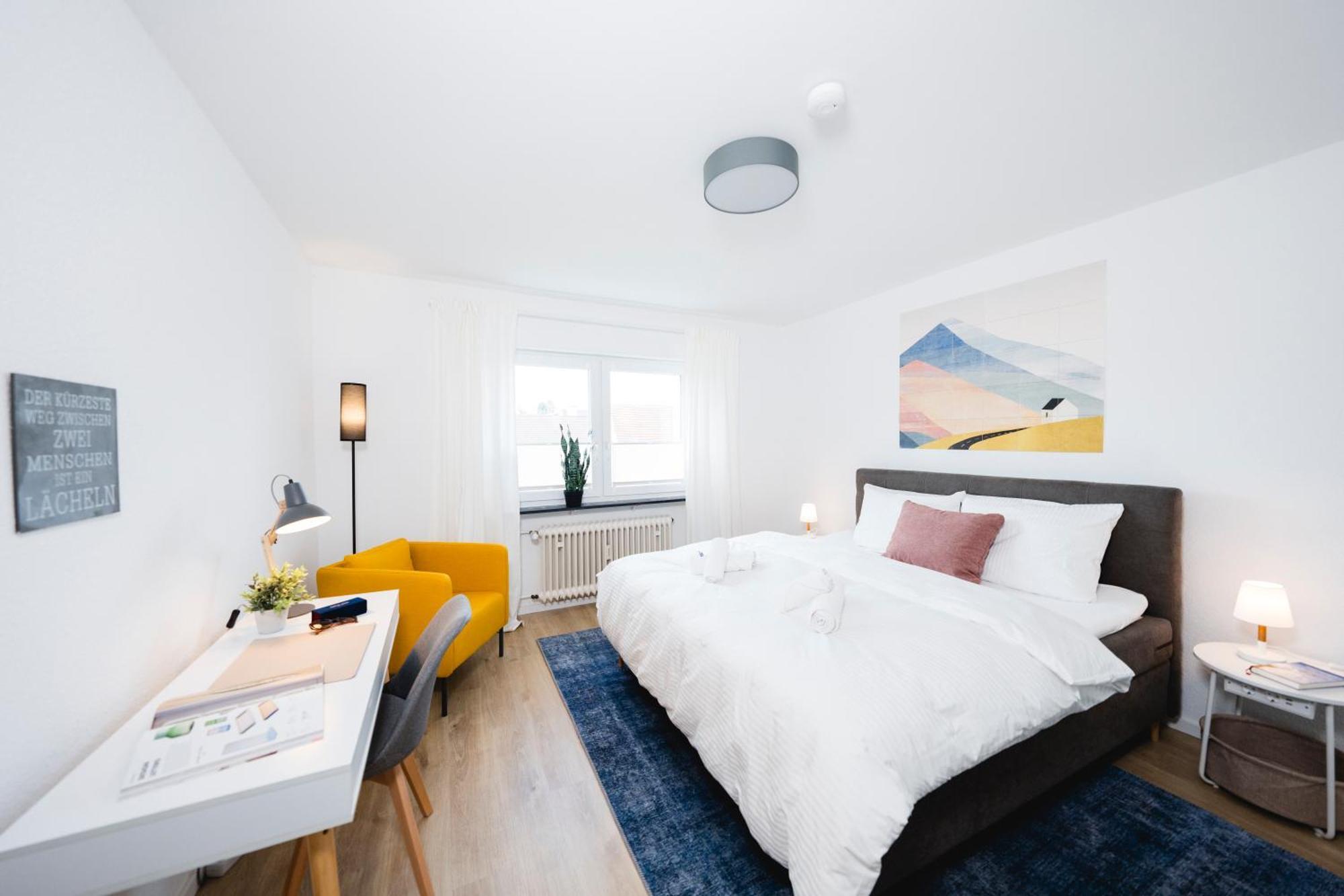 Stadtrand Oase Karlsruhe Mit Balkon Zewnętrze zdjęcie