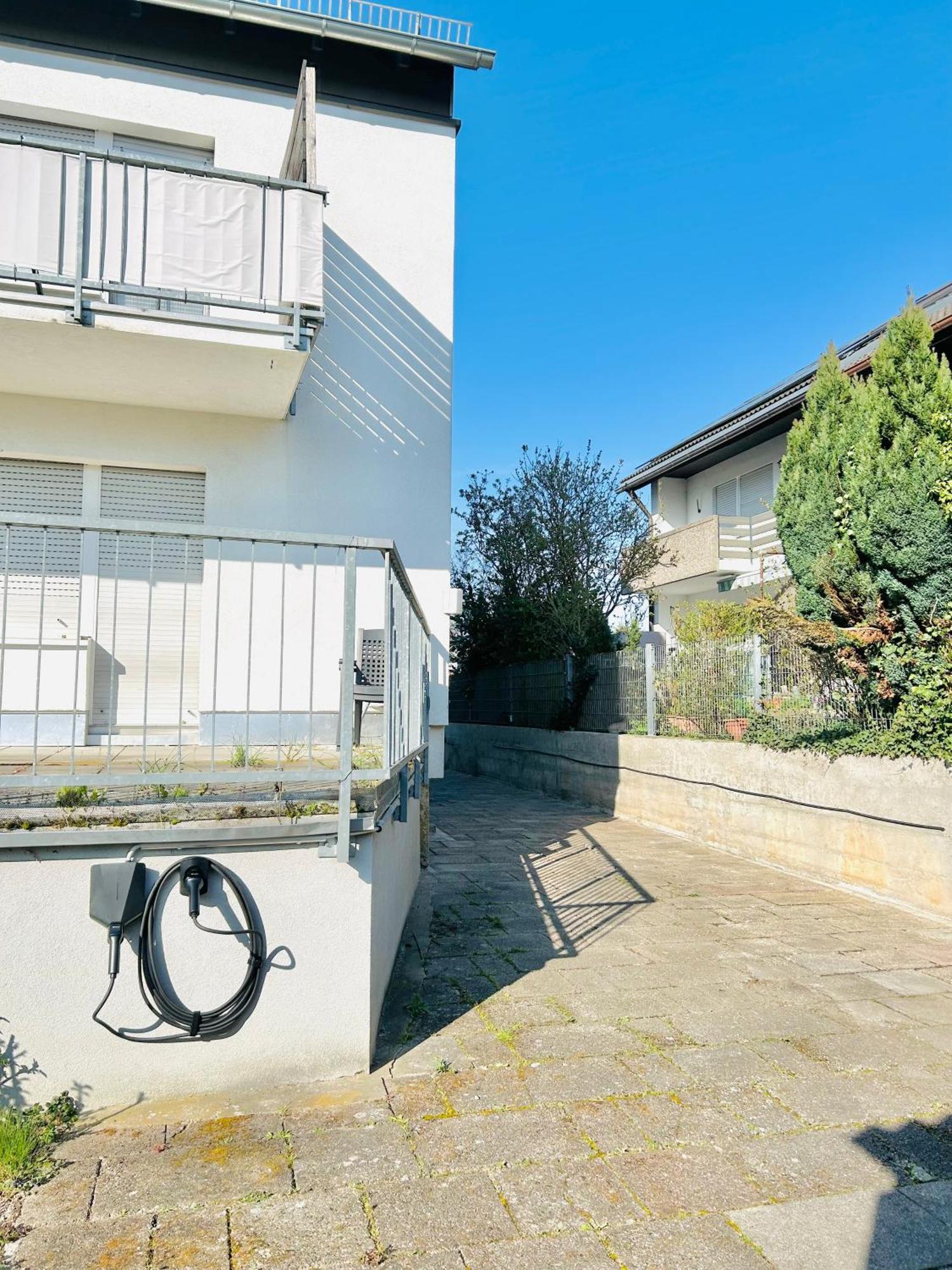 Stadtrand Oase Karlsruhe Mit Balkon Zewnętrze zdjęcie